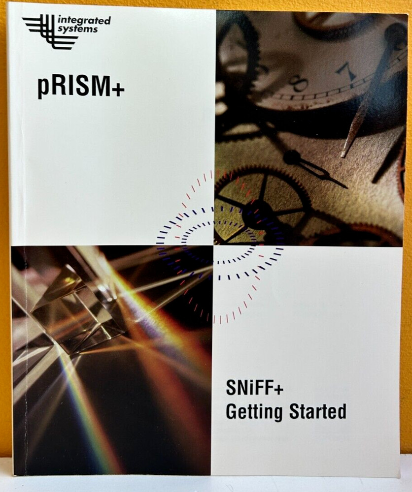 Integrated Systems SNiFF-GST-024 1998 pRISM+ 2.4 Windows Getting Started Manual.