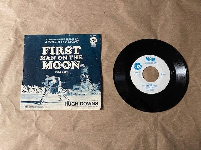 Commemorative record of Apollo 11 Flight, First on Moon  Hugh Downs