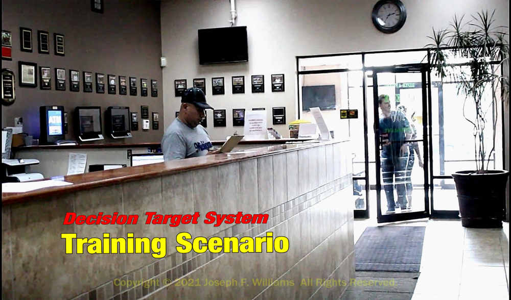 Decision Target System Vol 2 - Dry Fire Laser Training System - 90 Scenarios