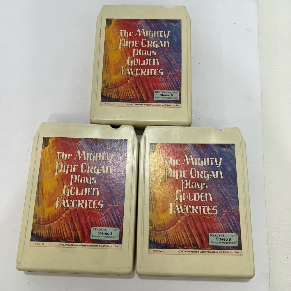 THE MORMON TABERNACLE CHOIR 8 TRACK'S TAPE 1, 2 & 3