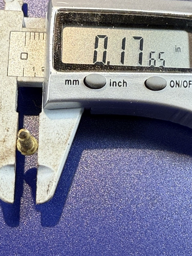 Four (4) WEDGE PLATES, Eight (8) SCREWS, Black powder Muzzleloading rifle