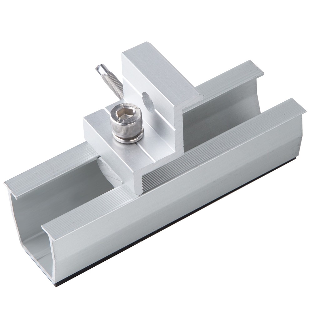 Solar Panel Mounting Brackets Kits System For 1-4 PCS Solar Panels