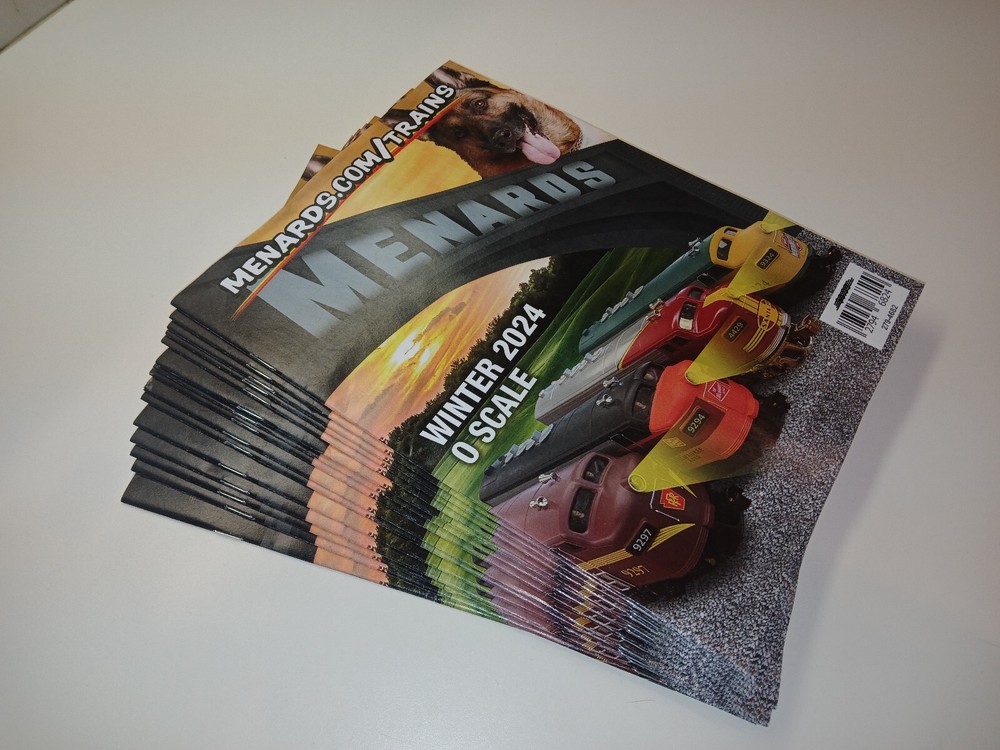 Menards Fall 2024 O Scale Train Catalog - NEW!