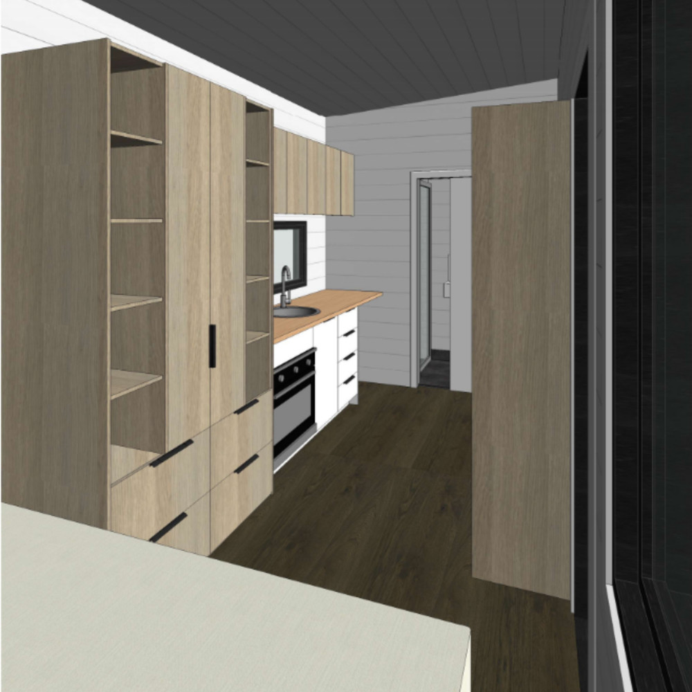 Modern House Plan Home Building Plans Blueprints, Small Cabin - Tiny House Plans