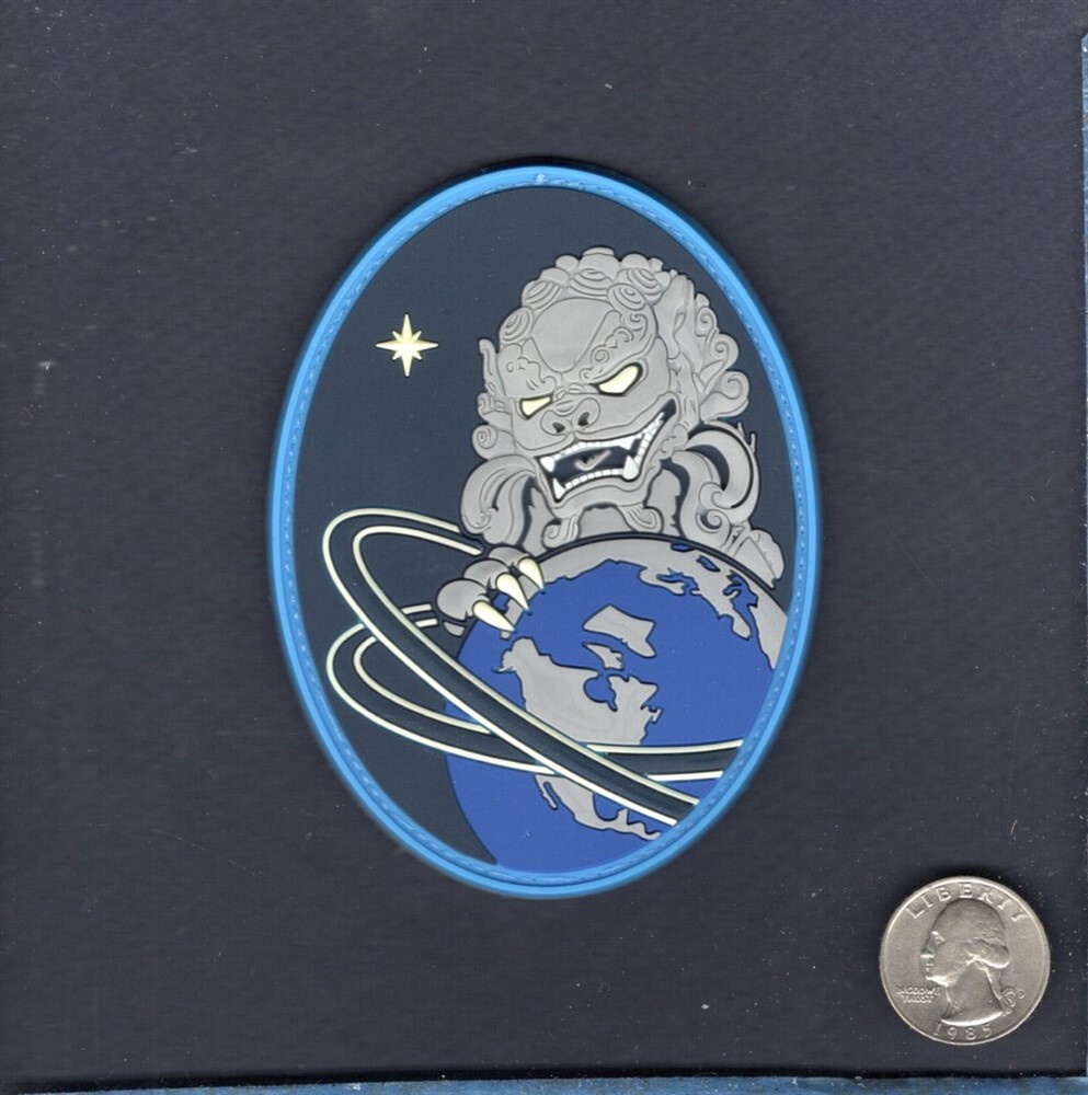 Original 3rd Test Evaluation Squadron USSF SPACE FORCE Operations PVC Patch + V