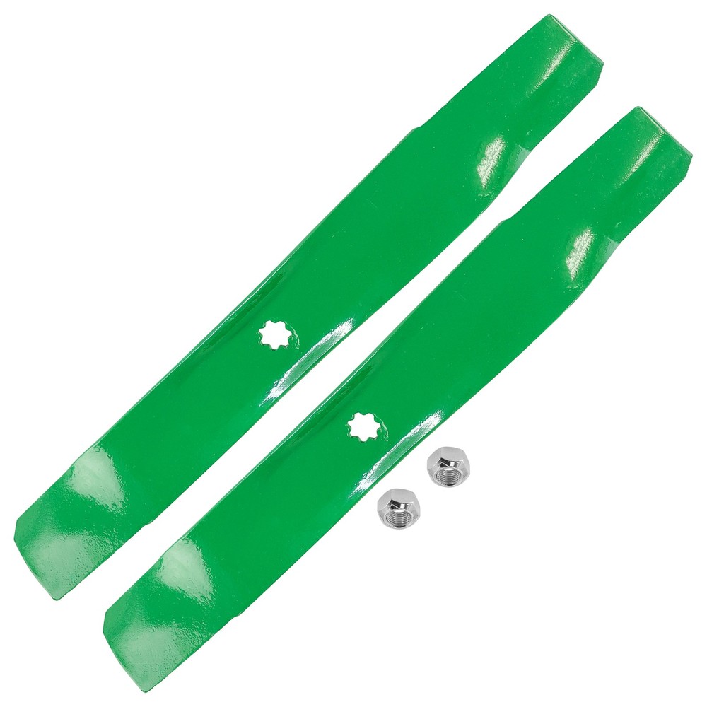 42" Deck Bagging Blade & Nut For John Deere D120 D125 D130 E100 E110 E120 E130