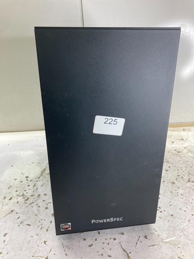 Black mATX Desktop Computer Case