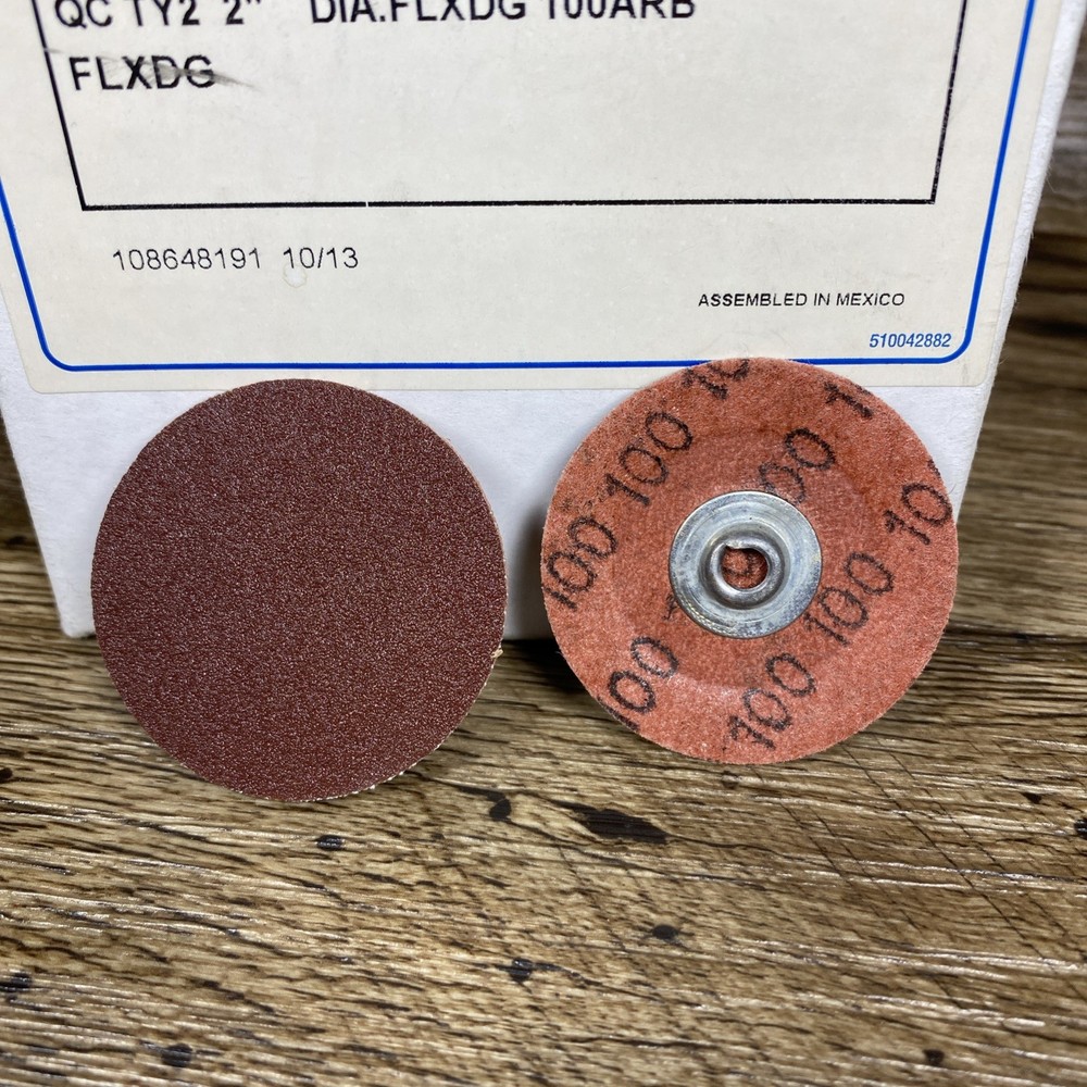 Merit 2" Quick Change Type 2 PowerLock Disc 100ARB 100 Count New