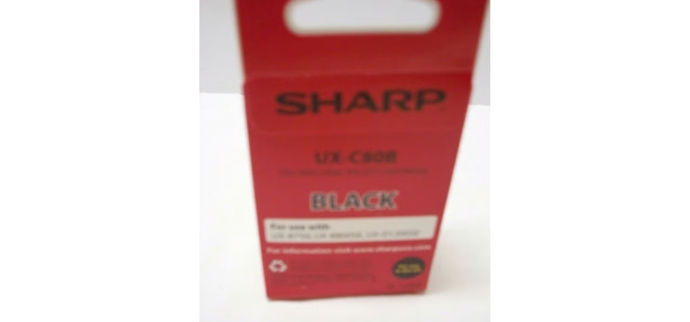 Sharp UX-C80B Black Print Cartridge New in Box