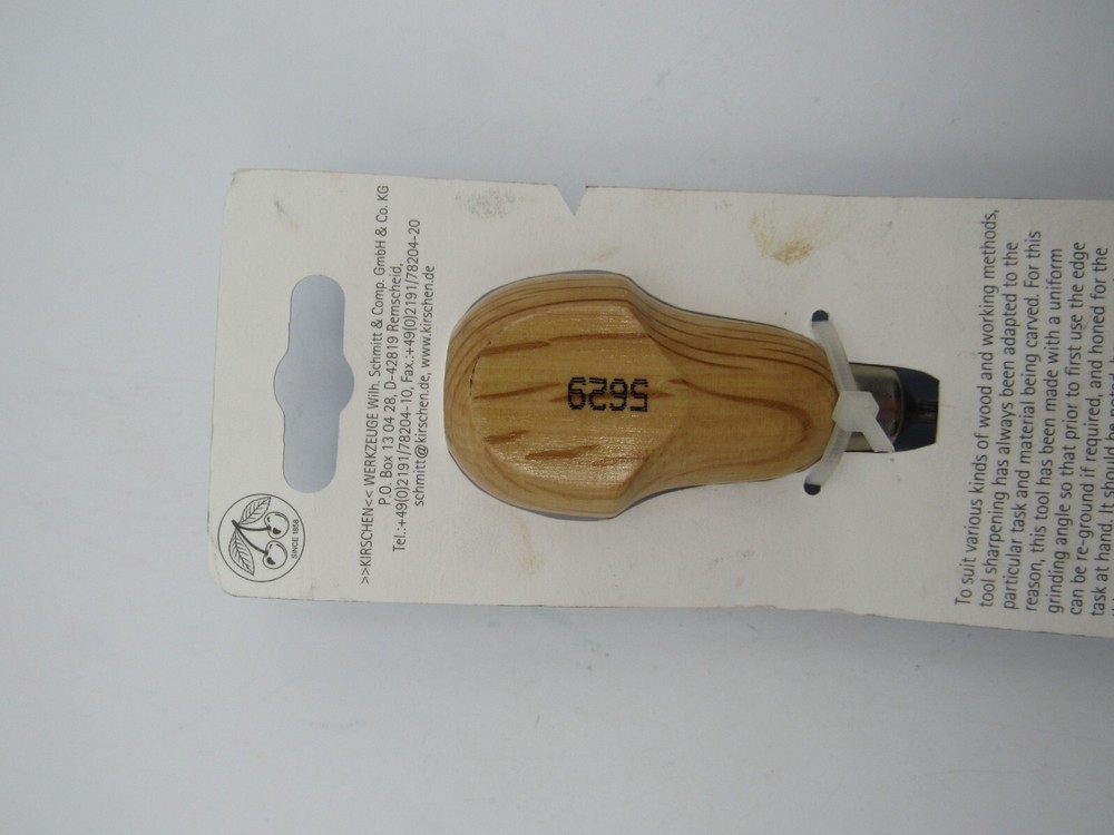 Kirschen Germany Two Cherries 4 mm Wood Carving Tool PALM gouges chisel