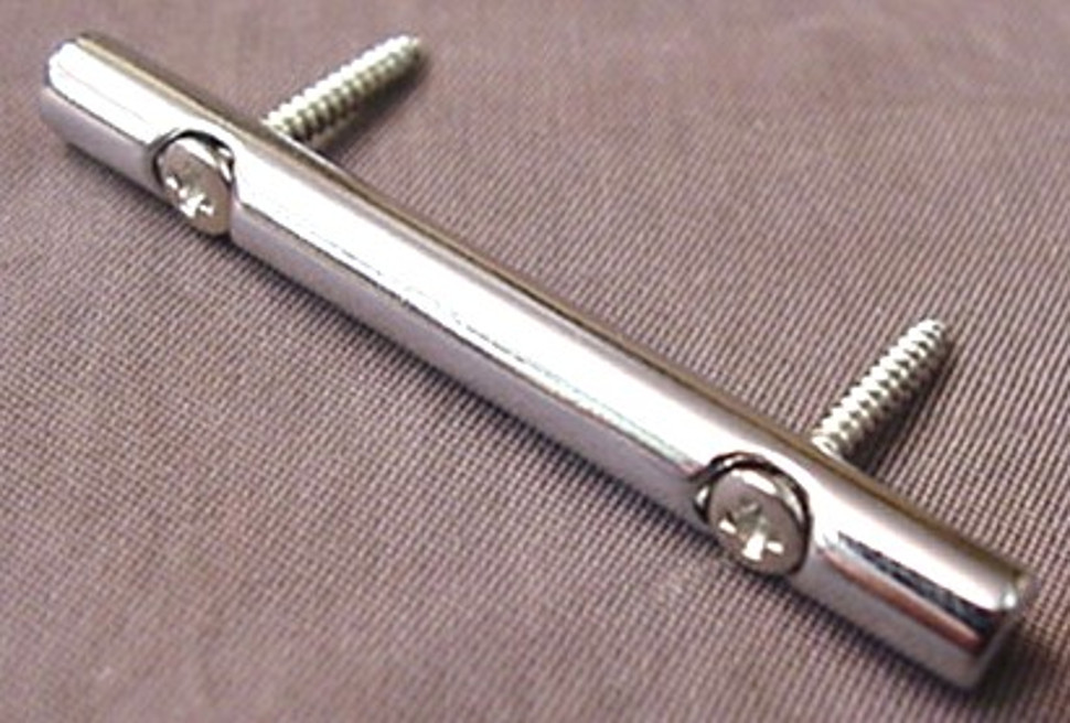 CHROME GUITAR STRING RETAINER BAR FOR SEVEN STRING 7