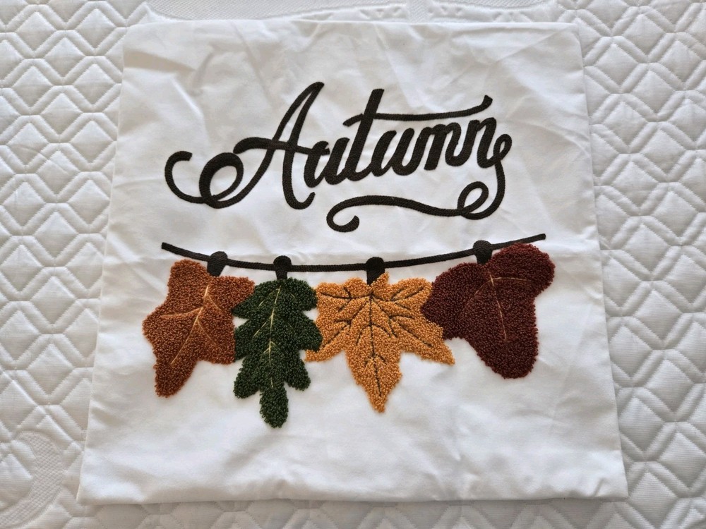 FALL - Decorative Pillow Case - 18X18