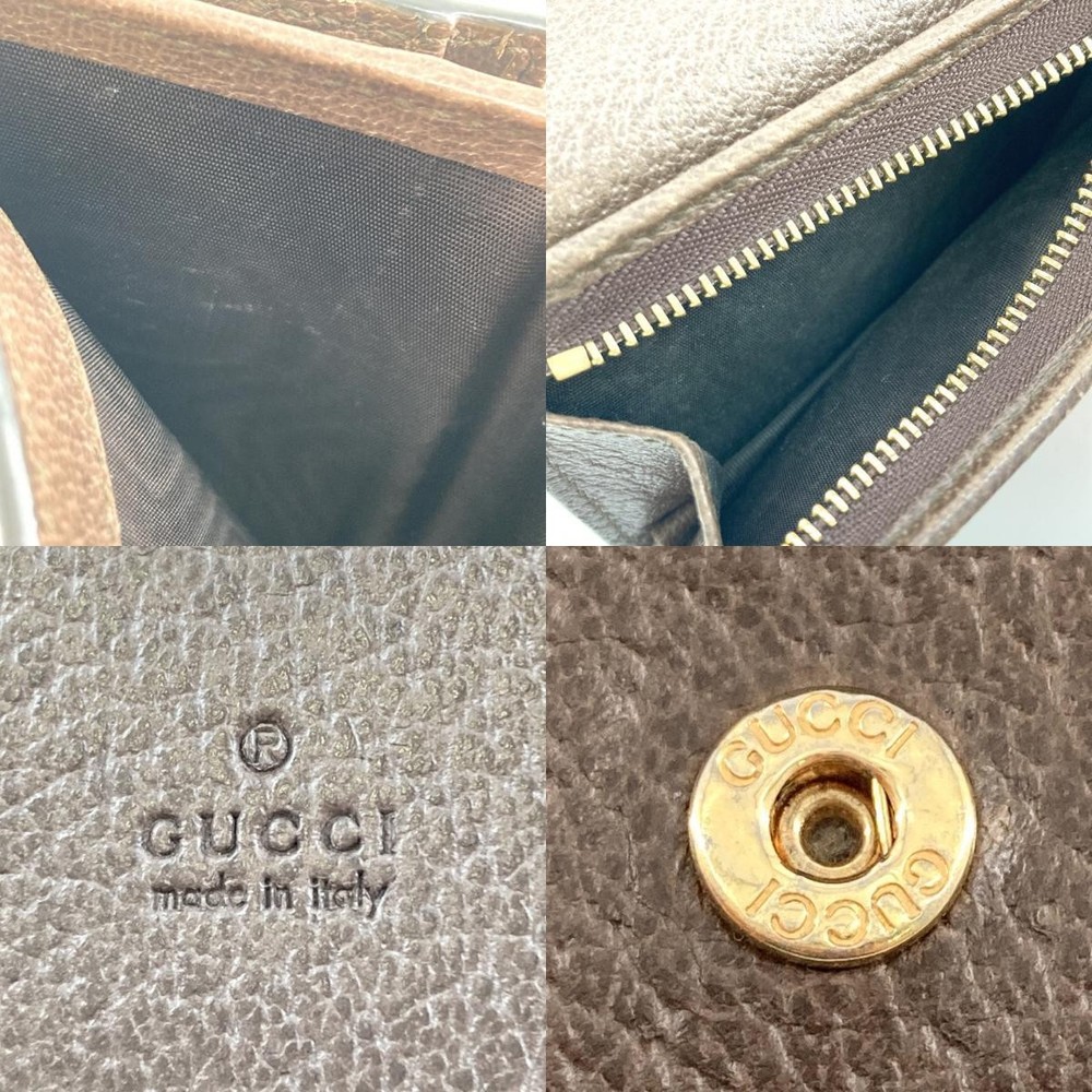 GUCCI Off Dia Folded Wallet From Japan