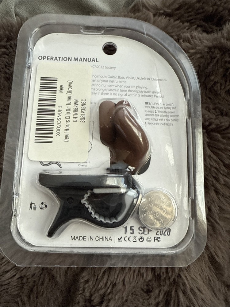 Brown 2Eleven Chromatic Clip On Tuner