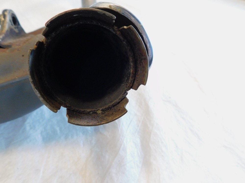 1982 82 Honda CM450C 450 Custom Exhaust Muffler System Mid Pipe Champer Manifold