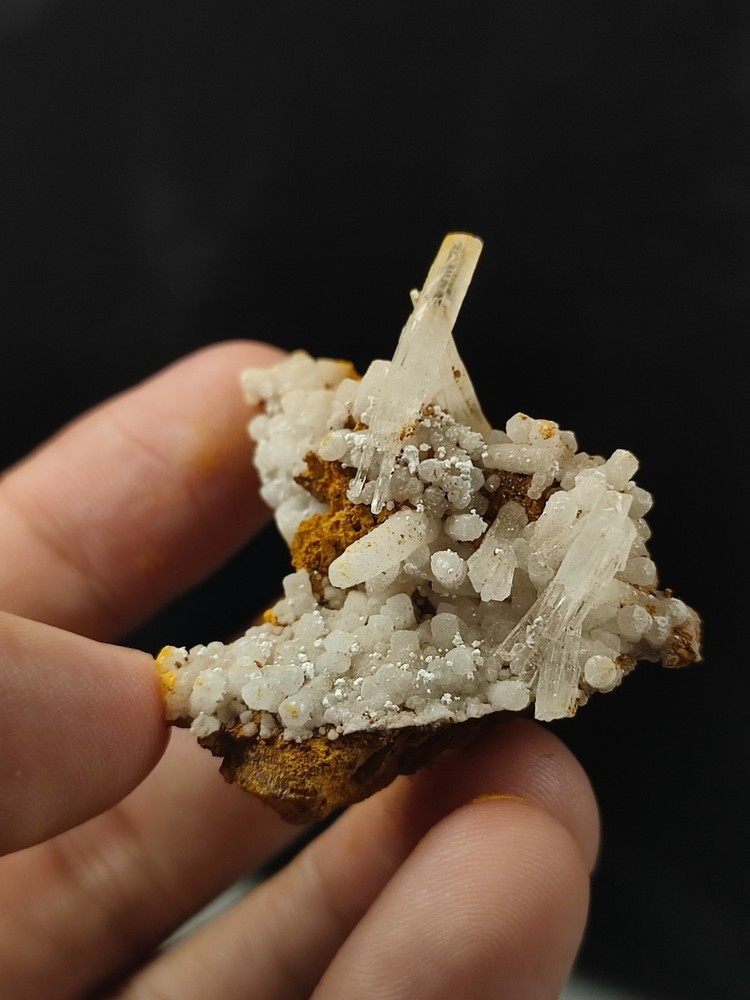 Calcite With Prehnite Nice Color & Termination-Afg.