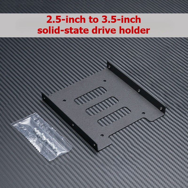 2Pcs 2.5-inch SSD to 3.5-inch Solid State Drive Conversion Bracket Kit