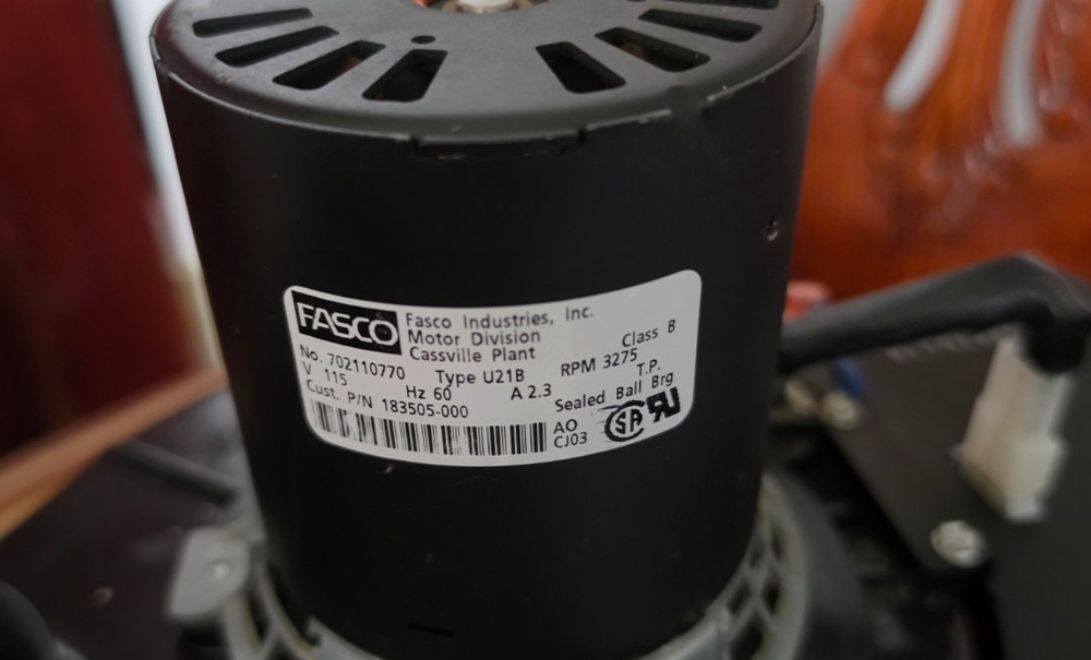 Fasco 702110770 183505-000 Water Heater Draft Inducer Blower Motor