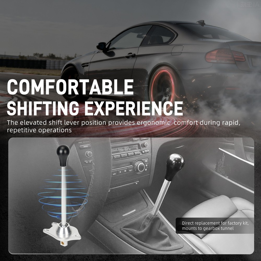 Racing Short Throw Shifter With Shift Knob For BMW E90 E92 E93 E82 E88 E81 E87