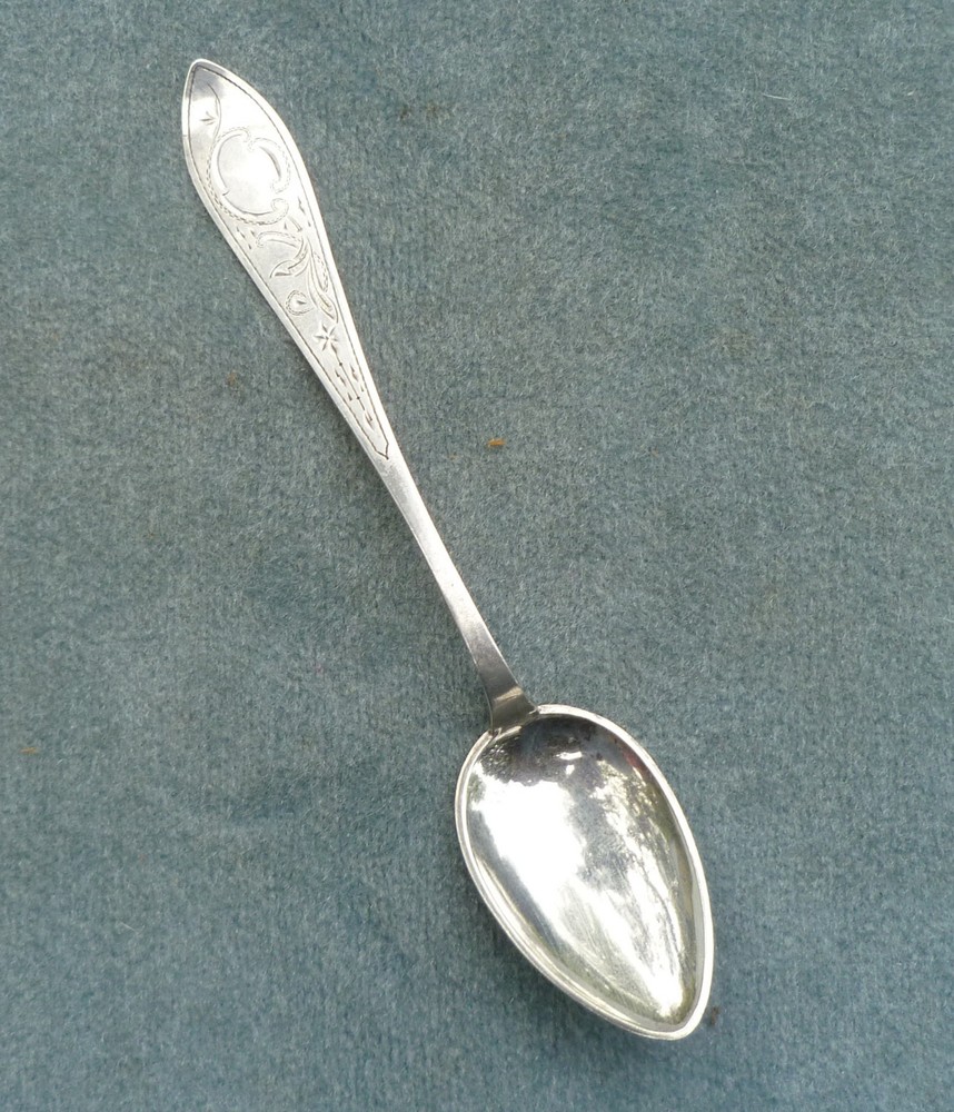 Antique Norwegian Spoon 830S Silver EB Norway