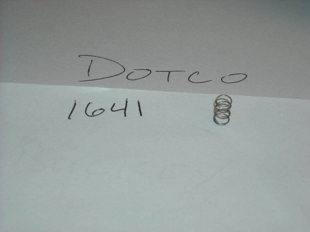 1641, Compression Spring, Dotco, Cooper Tools, New