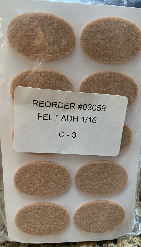 Aetna Felt 101R #03059 1/16” C-3 100/pkg. Corn Pad