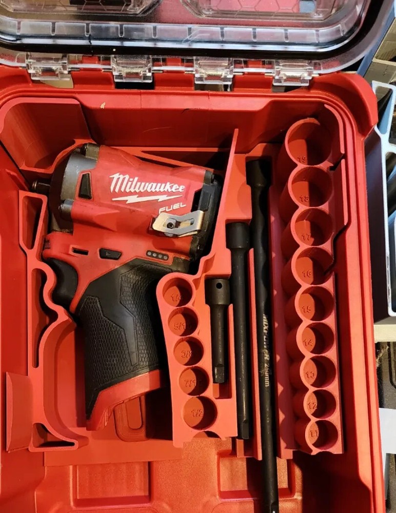 Milwaukee Packout Insert for M12 Stubby Impact Gen1 (Insert Only)
