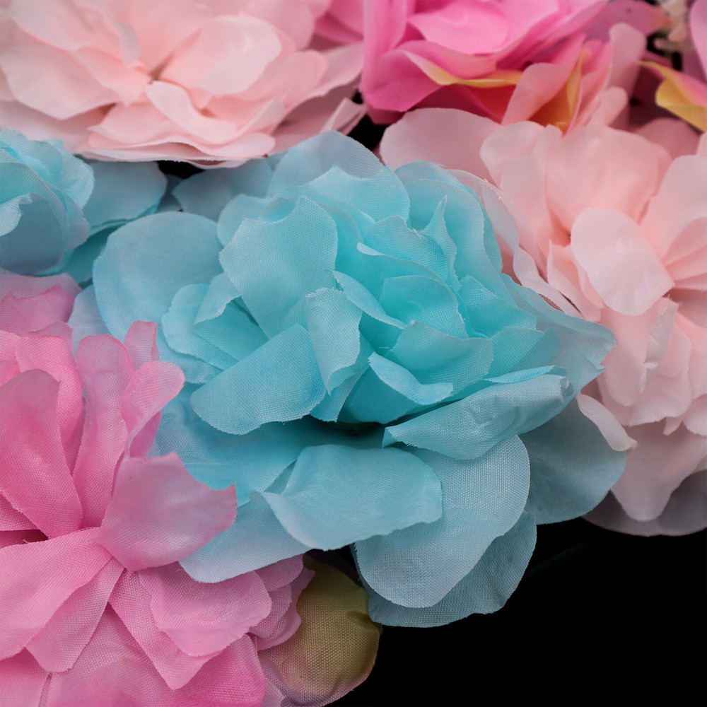 40*60cm Artificial Flower Wall Panels Wall Hydrangea Rose Wedding Backdrop Decor