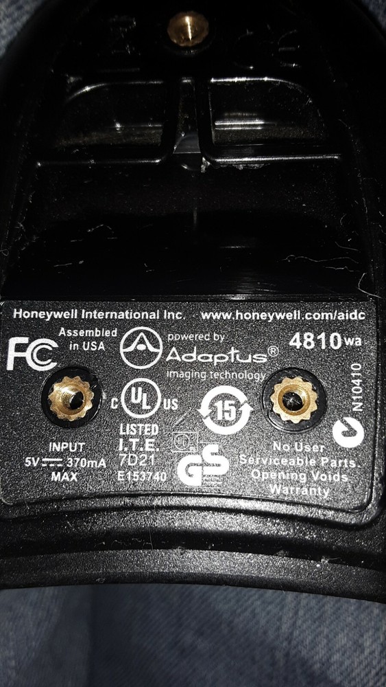 Honeywell Adaptus 4810LR-153 4810LR Barcode Scanner w/ USB Tested Working