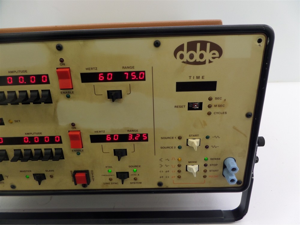 Doble F2100 Test System - Missing Switches Missing Fan