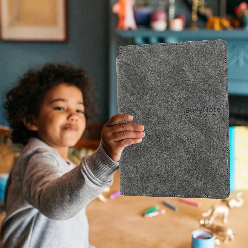 OCHYIT Whiteboard Notebook, Portable Dry Erase A5, whiteboard notebook grey