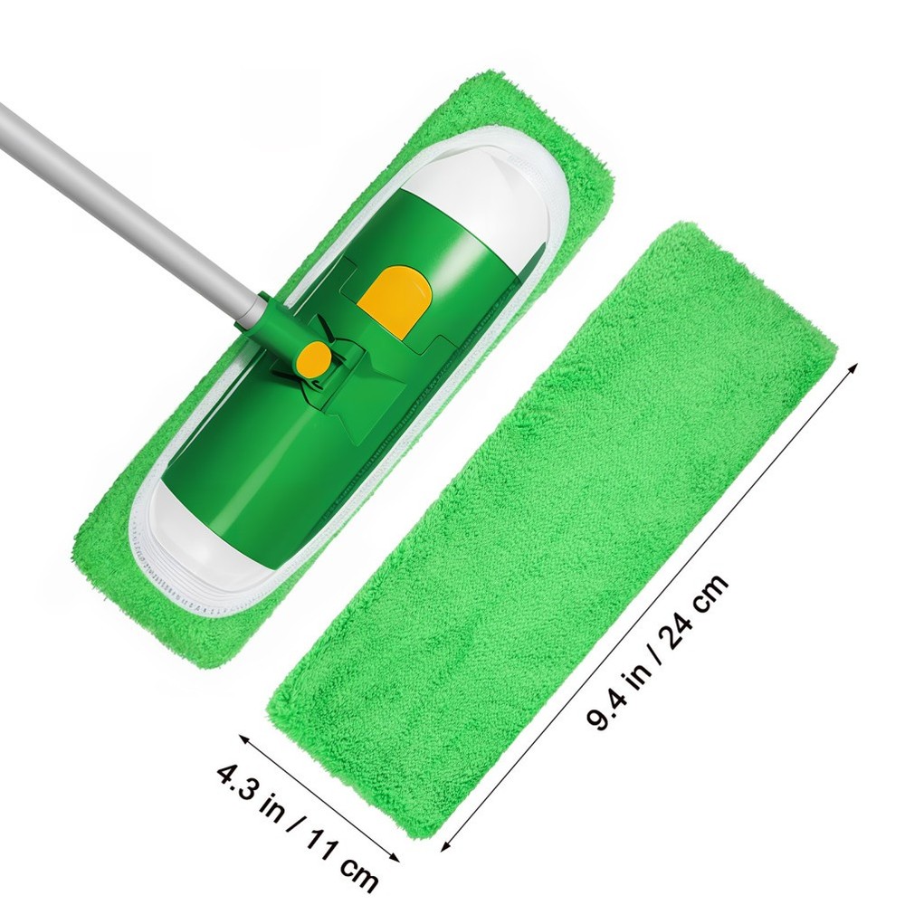 6 Pcs Washable Mop Cloths Refills Replacement Pads