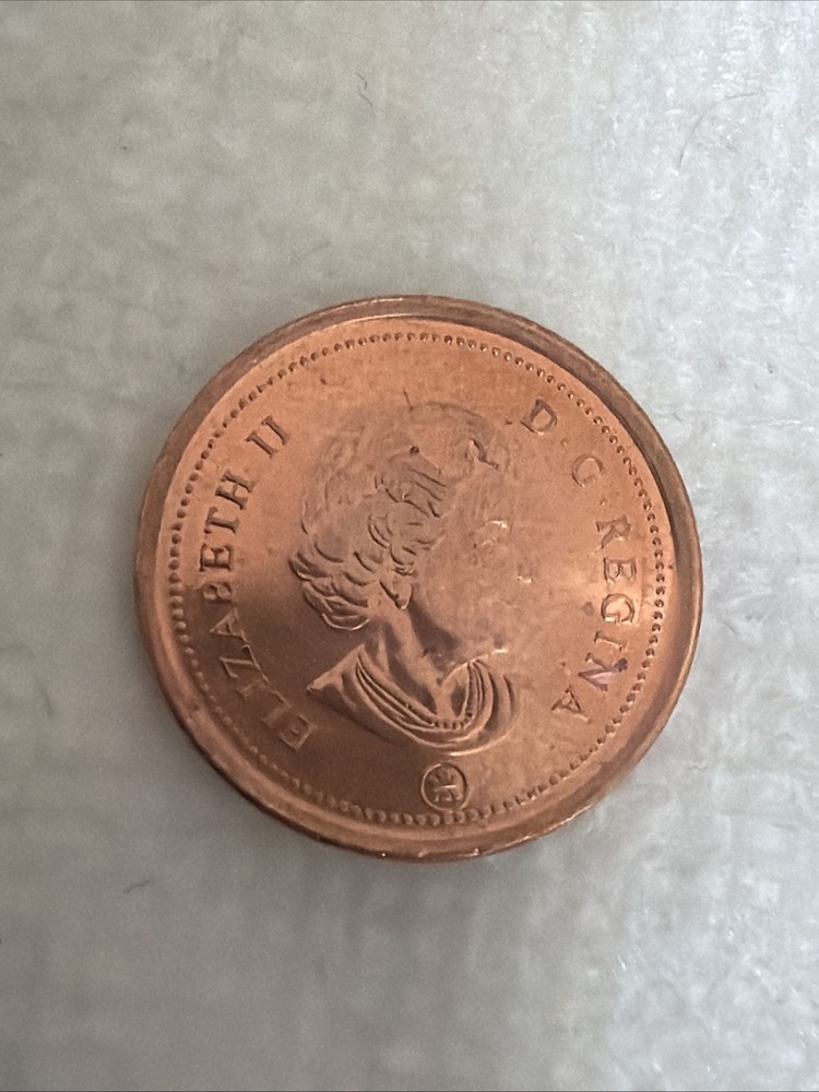 2010 Canada 1 Cent Logo AU/BU