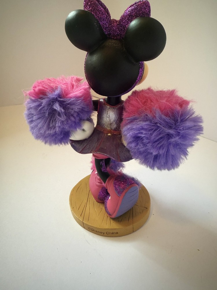 Disney Minnie Mouse Cheerleader Bobble Head