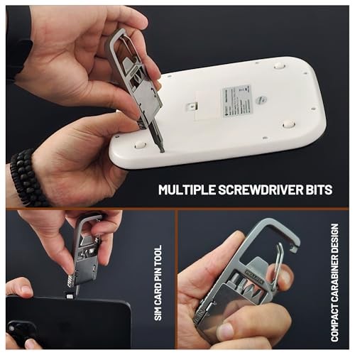 Multi Tool Prizes [17-in-2] for Adults - Multi Tool for Men, Multitool, Small