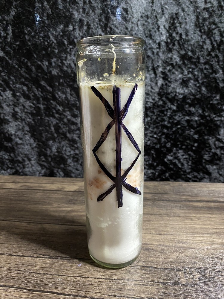 PROTECTION JAR DRESSED CANDLE