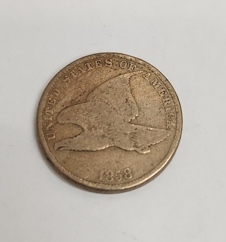 1858 Flying Eagle Cent