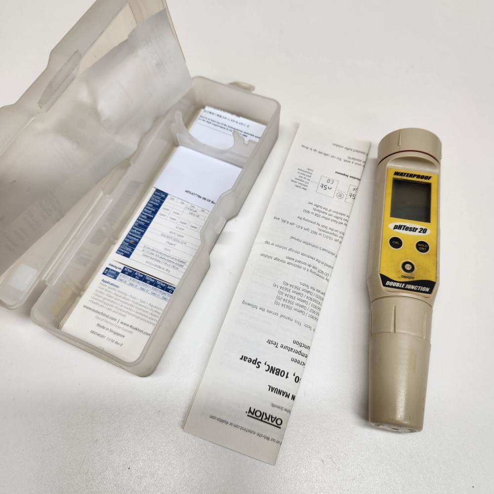 Oakton Waterproof Ph Tester 10 Preowned