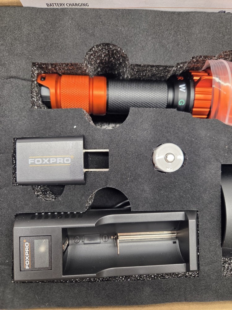 Foxpro Gunfire Gun Mounted Light Kit Red/White/Green