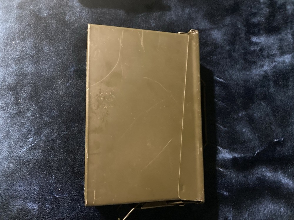 Metal Ammo Case Can – Green