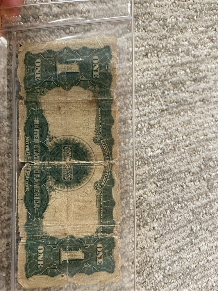 1899 $1 "Black Eagle" Silver Certificate, Circulated, Ungraded