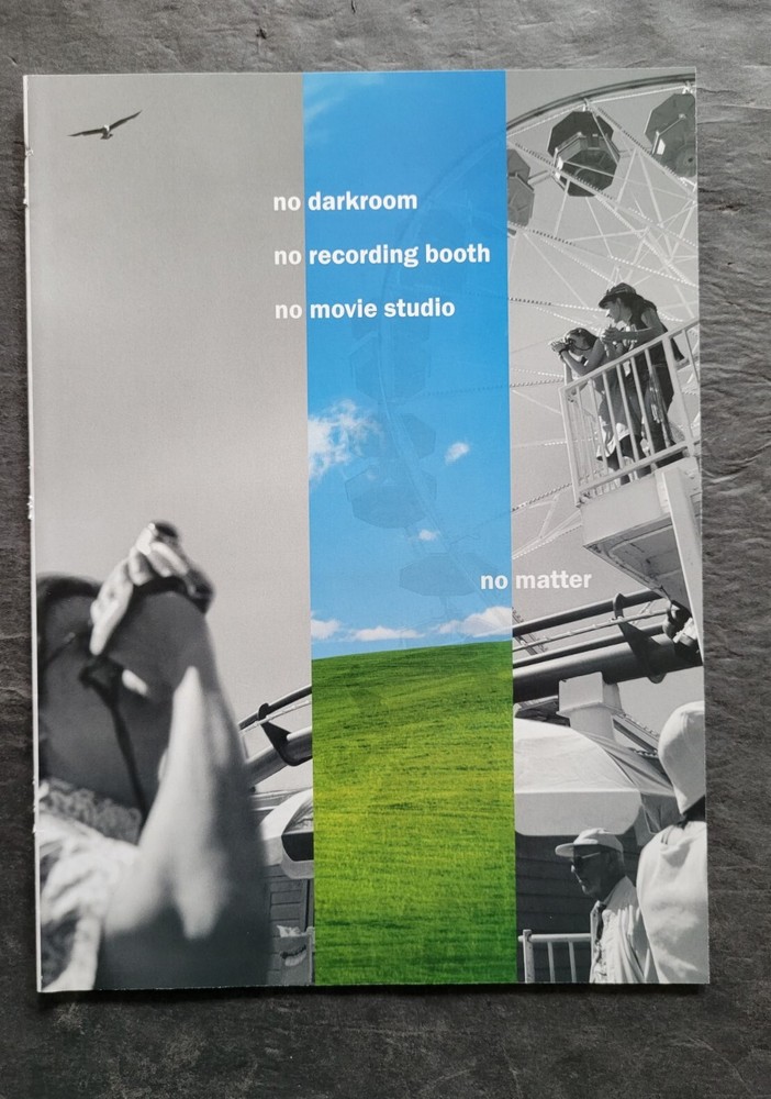 Microsoft Windows XP Software Promo 6 Page Print Magazine Insert Ad 2003