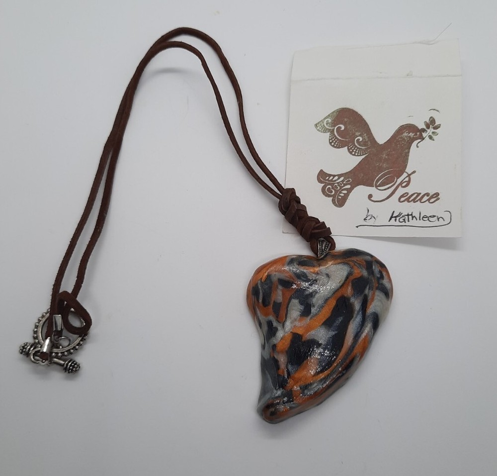 Handmade Heart Pendant Necklace
