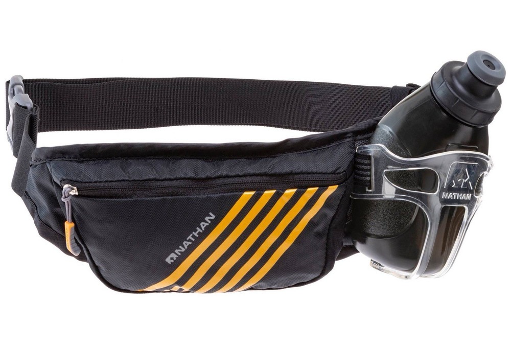 Nathan Swift Plus Hydration Running Belt Black Athletic Marathon