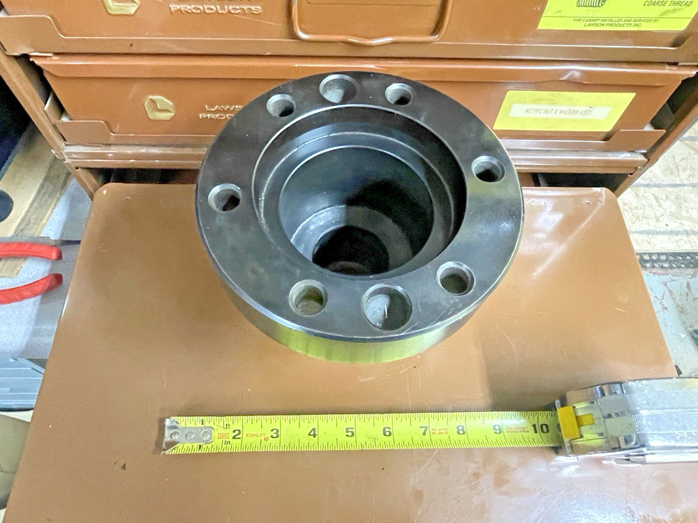 3J Pull Back Collet Chuck Spindle Nose w/ A2-6 Mount
