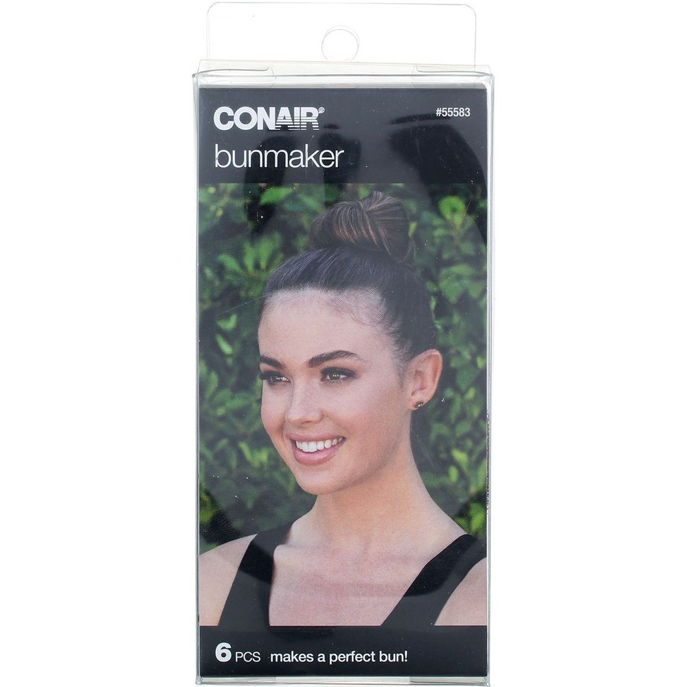 6 Pack Conair Bunmaker, 6 Ct