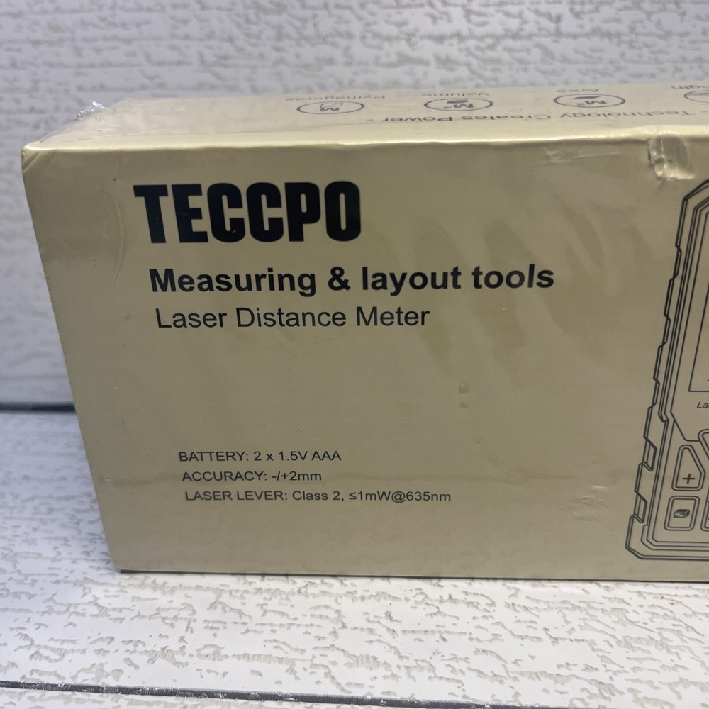 TECCPO Laser Measuring and Layout Tools TDLM19P