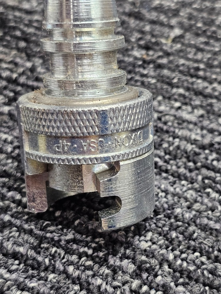 (QTY 5) Dixon Valve 4PS8 Steel Thor Interchange Pneumatic Socket 1/2" Coupler