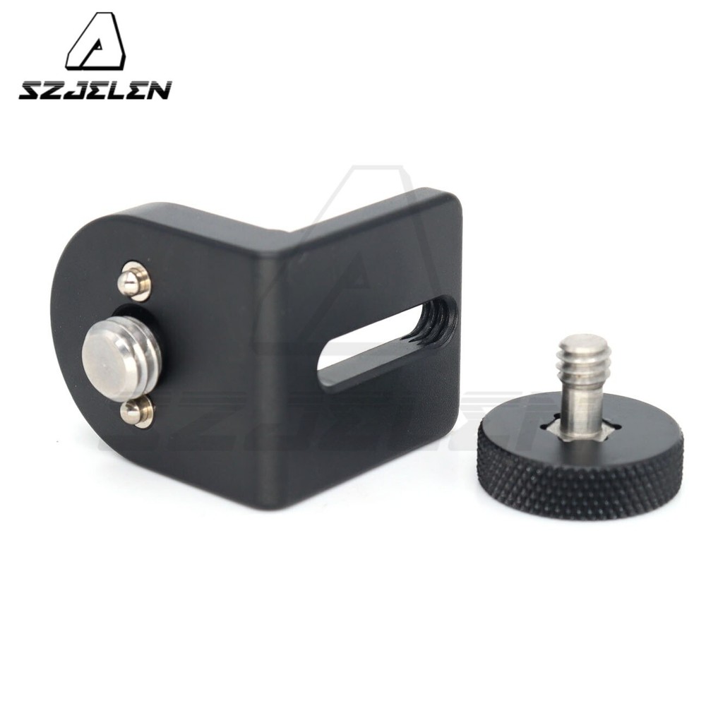 With 3/8 1/4 Screw Right Angle Extended Mounting Bracket For ARRI Sony Camera