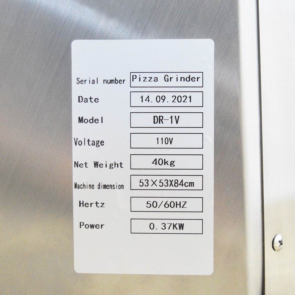 Two-roll Pizza Bread Pastry Dough Press Making Machine Electric Dough Sheeter